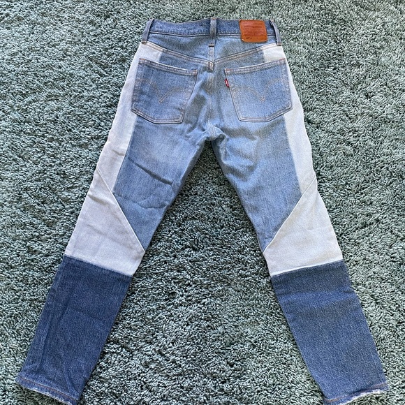 Levi’s 501s in unique design - Picture 2 of 4